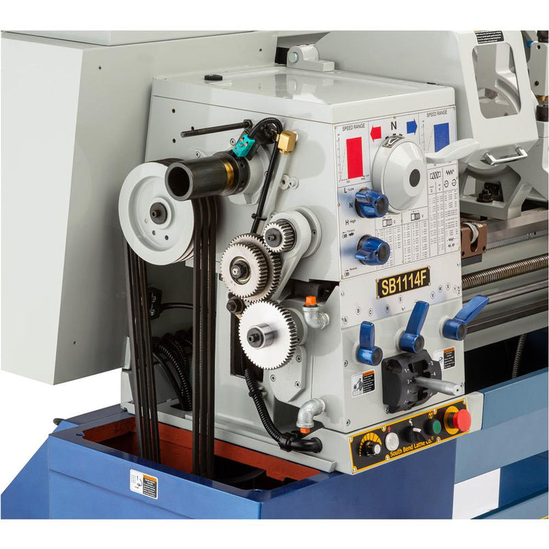 Grizzly South Bend SB1114F 13" x 30" EVS Lathe with DRO - Professional Metal Lathe