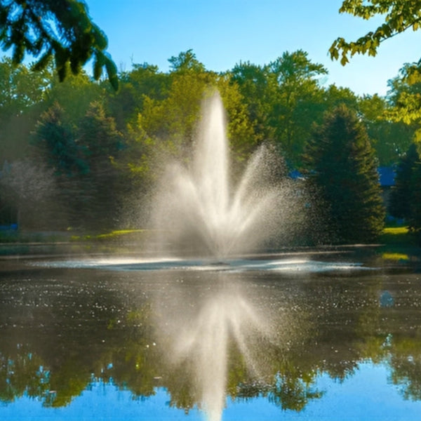 Scott Aerator Triad Fountain For Large, Commercial Ponds