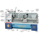 Grizzly Industrial South Bend SB1060PF 18x60 EVS Lathe with DRO - Variable Speed Industrial Metal Lathe