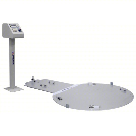ROBOPAC Turntable Ramp for Pallet Wrapper Stretch Film - 57.2" Length x 48" Width x 3" Height