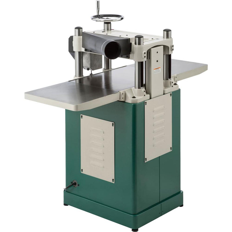Grizzly Industrial G0890 15 Inch Thickness Planer - 3 HP Professional Fixed-Table Wood Planer with 2-Speed Gearbox
