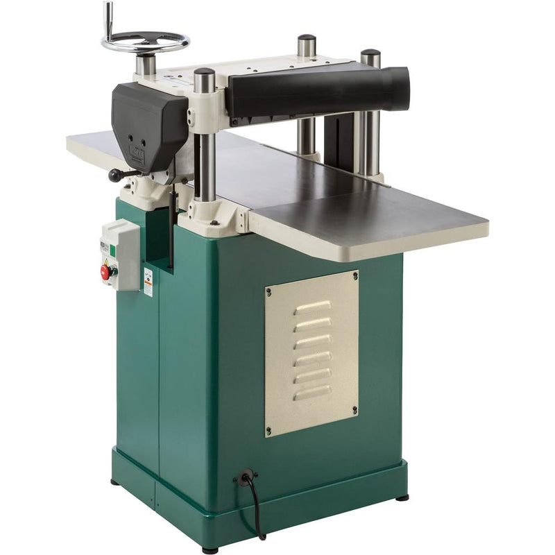 Grizzly Industrial G0890 15 Inch Thickness Planer - 3 HP Professional Fixed-Table Wood Planer with 2-Speed Gearbox