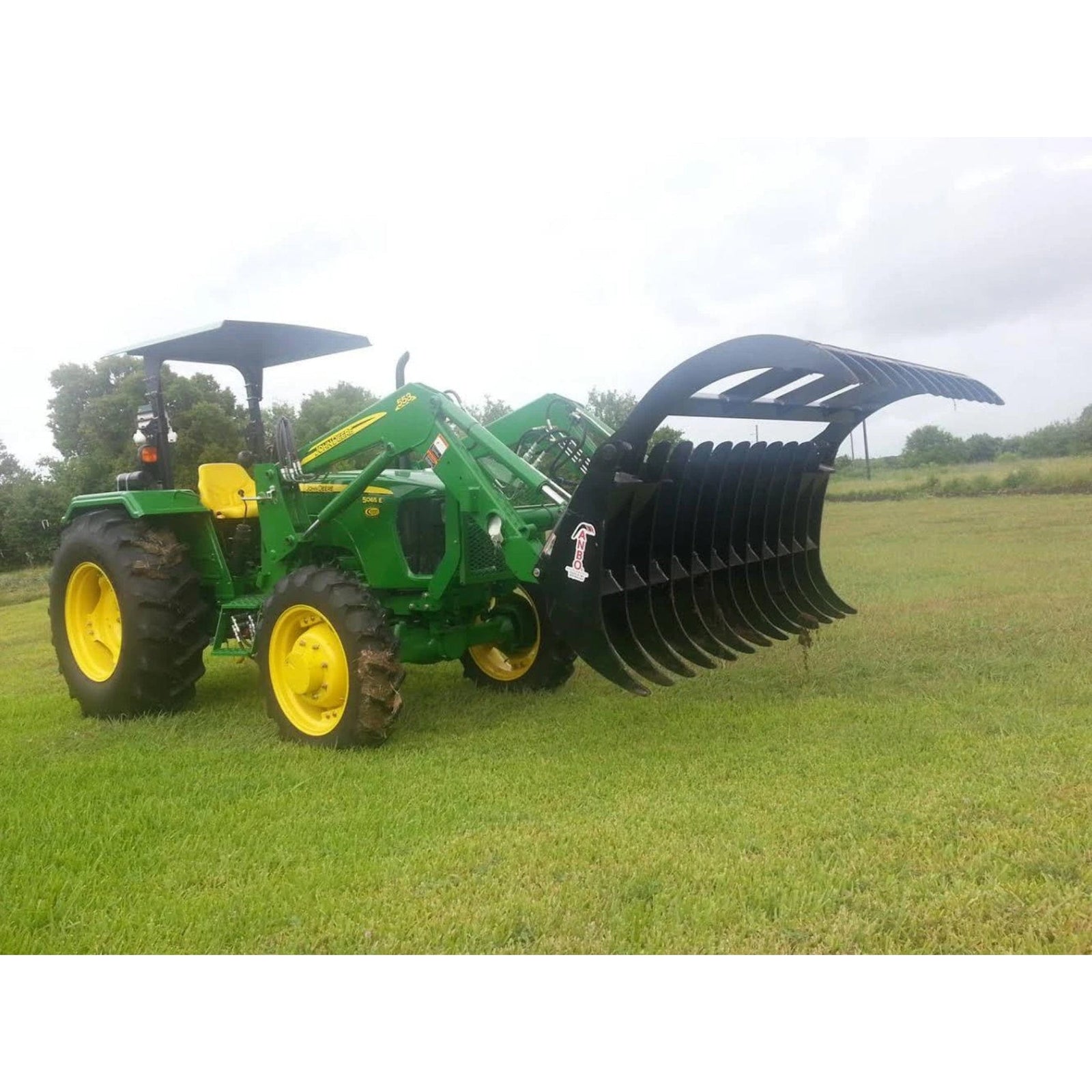 Washer Rake Tractor Grapple Rake for tractor