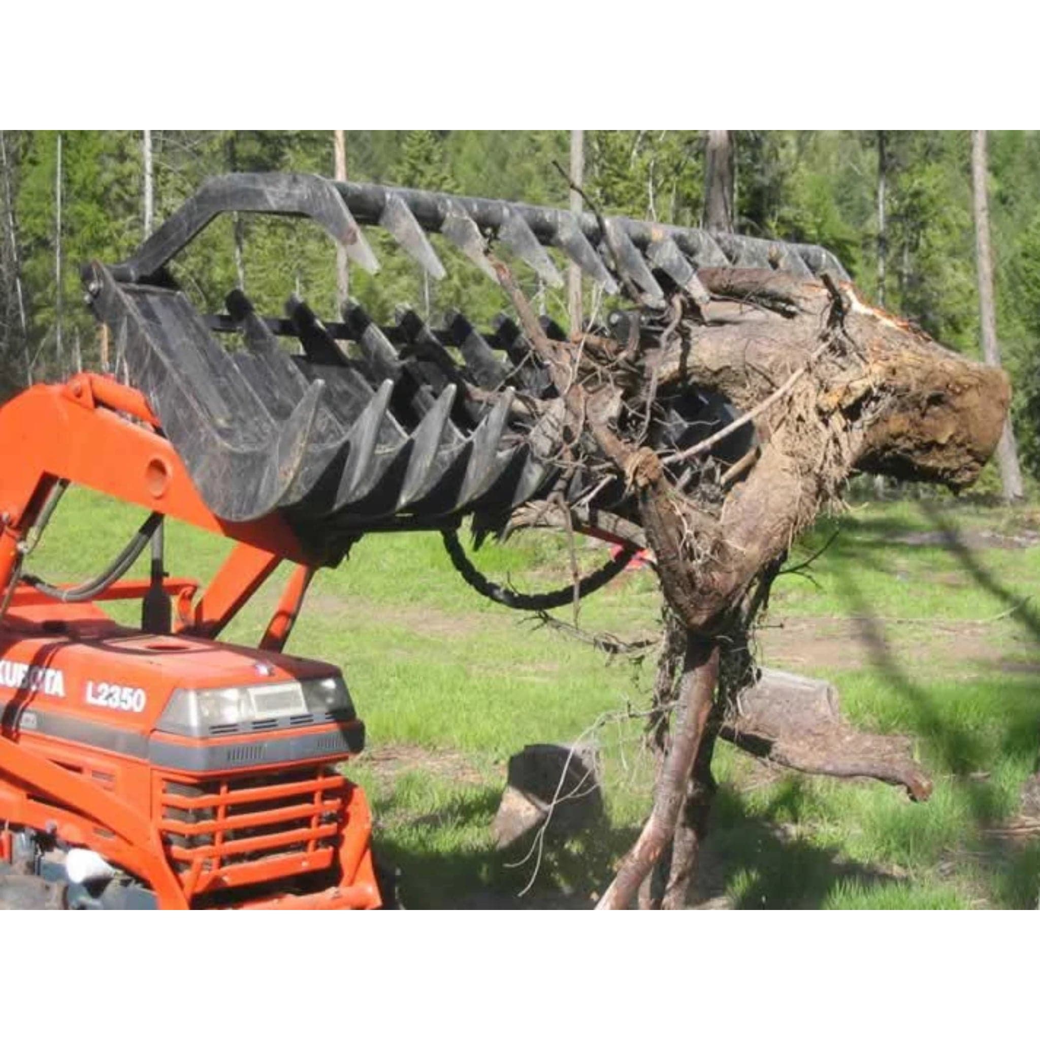 Graptor Rake GR60 Grapple Rake Unmatched Performance in Excavation