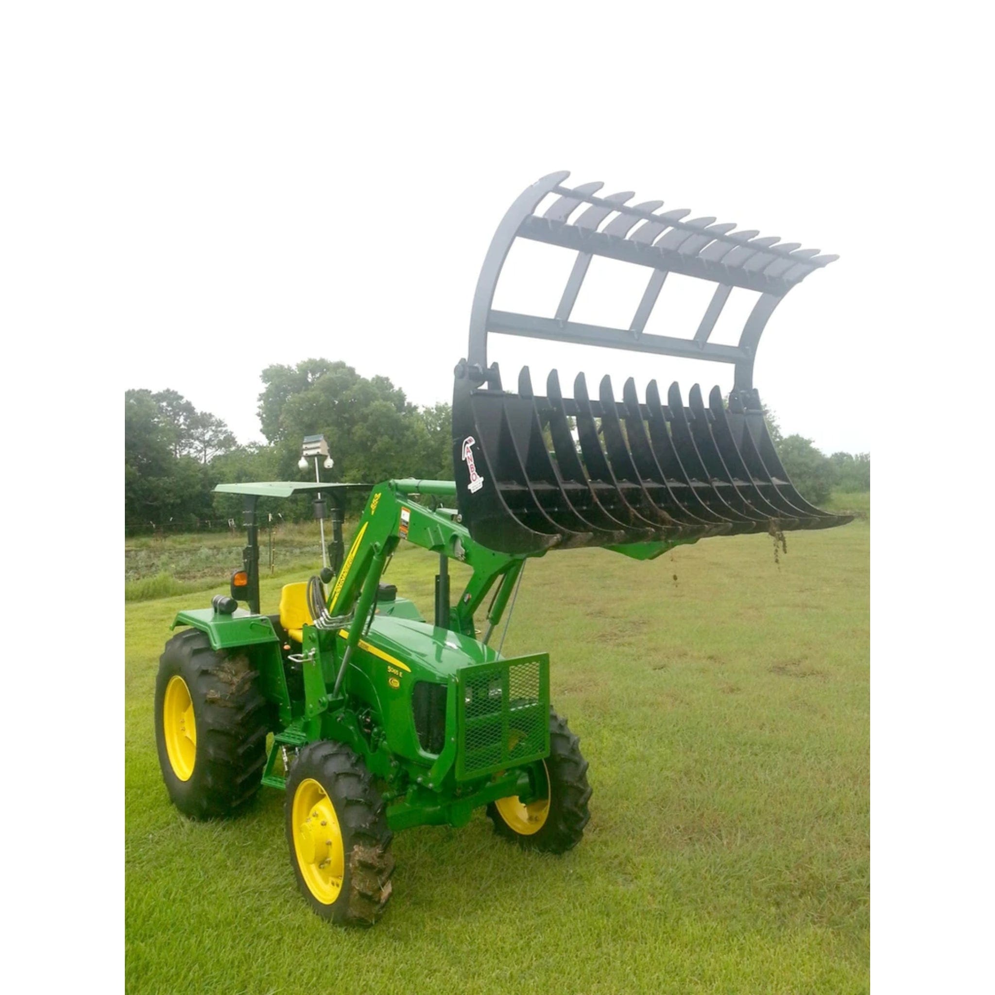 Graptor Rake SitePro Grapple Rake Essential Attachments for Heavy Machinery