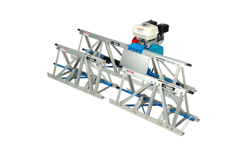 Bartell Morrison Truss Concrete Power Super Screed, 5ft-80ft, Vibratory, Hand Winch/Self-Propelled