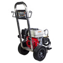 BE 196cc Honda GX200 2500 PSI @ 3.0 GPM External Unloader General TP2530J34 Pump Stainless Steel Pressure Washer PE-2565HWSGENSP