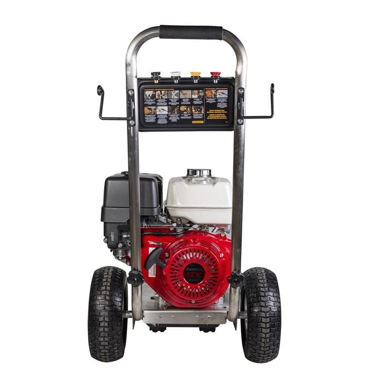 BE 389cc Honda Engine 4000 PSI @ 4.0 GPM External Unloader Pressure Washer - CAT 66DX40GG1 PUMP PE-4013HWPSCAT