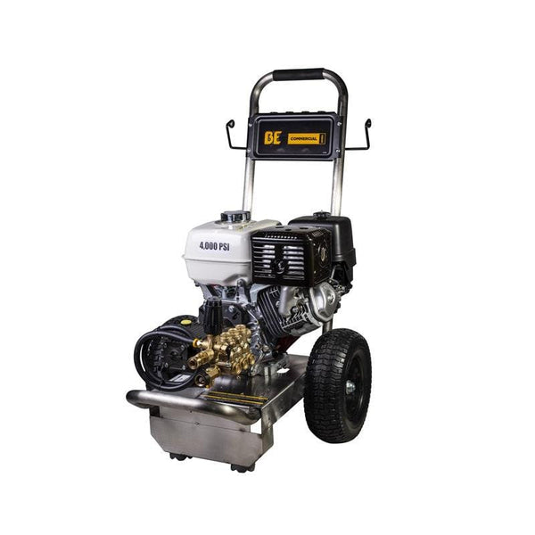 BE 389cc Honda Engine 4000 PSI @ 4.0 GPM External Unloader Pressure Washer - GENERAL EZ4040G Pump PE-4013HWPSGEN