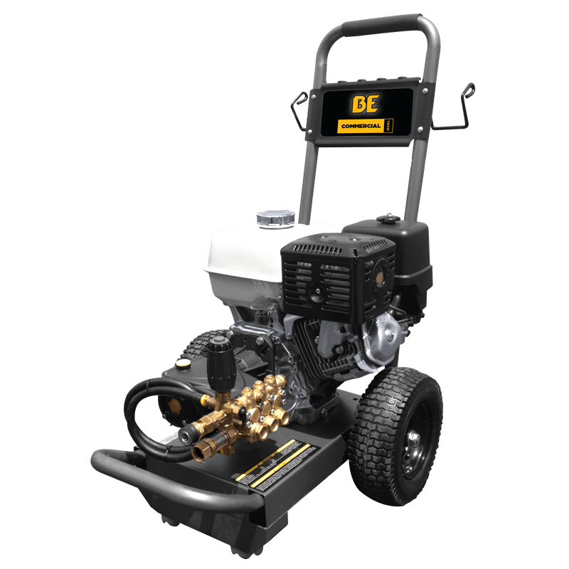 BE 4000 PSI @ 4.0 GPM 389cc Comet ZWD4040G Pump Honda GX390 Gas Commercial Pressure Washer - Cart B4013HECS