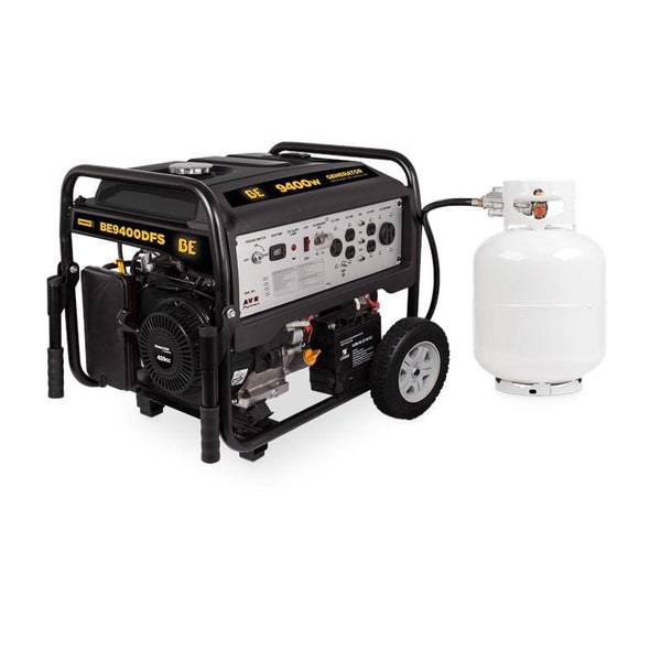 Be 9400 Watt Dual Fuel Generator - Powered by Powerease BE9400DFS