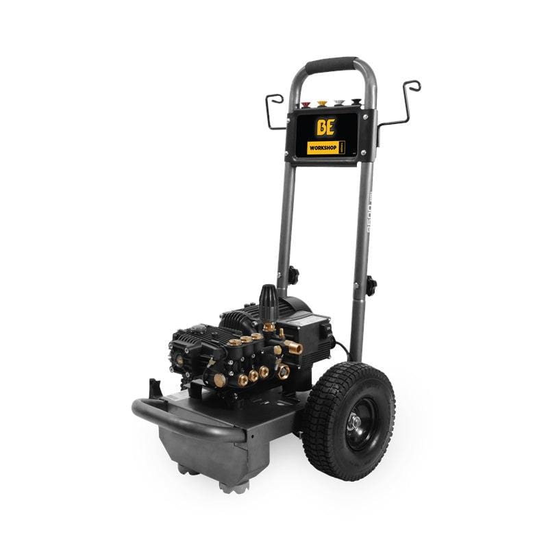 BE B1515EN Workshop  Powerease 1500 PSI @ 1.6 GPM 110V BE Triplex Pump Built-in Unloader Gas Pressure Washer B1515EN