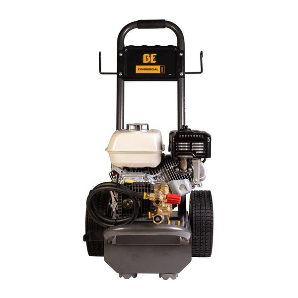 BE B2565HGS 2500 PSI @ 3.0 GPM 196cc Honda Engine Triplex General Pump Commercial Gas Pressure Washer B2565HGS