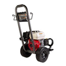 BE B2565HGS 2500 PSI @ 3.0 GPM 196cc Honda Engine Triplex General Pump Commercial Gas Pressure Washer B2565HGS