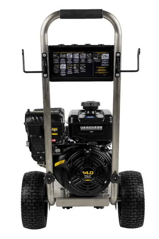 BE B4414VSAS 4,400 PSI - 4.0 GPM Gas Pressure Washer With Vanguard 400 Engine & AR Triplex Pump B4414VSAS