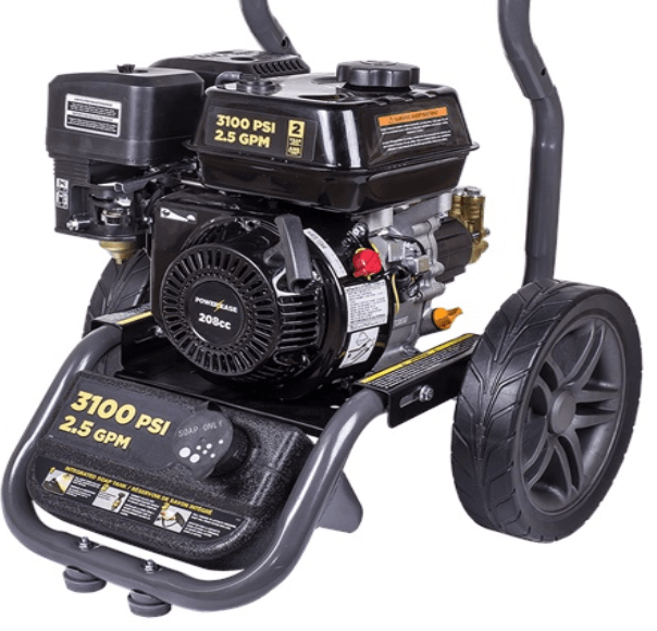 BE BE317RAS 3100 PSI@ 2.5 GPM 210cc Powerease Engine Axial Pump Cold Gas Pressure Washer BE317RAS