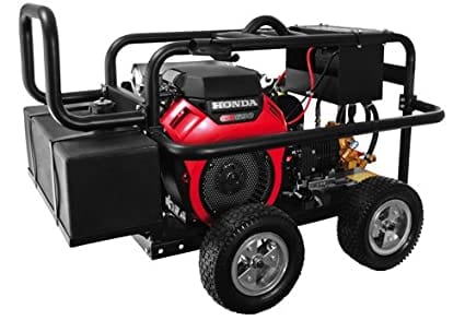 3000 PSI 5 GPM Cold Pressure Washer - Honda GX390 - Belt Drive