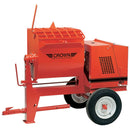 Crown 6SR Series Mortar Mixer -  6 Cubic Feet, Steel Drum, Highway Towable