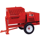 Crown Hydraulic Mortar Mixer, H12S Series - 12 Cubic Feet, Steel Drum, Highway Towable, Torsion Axle, Hydraulic Drive/Dump