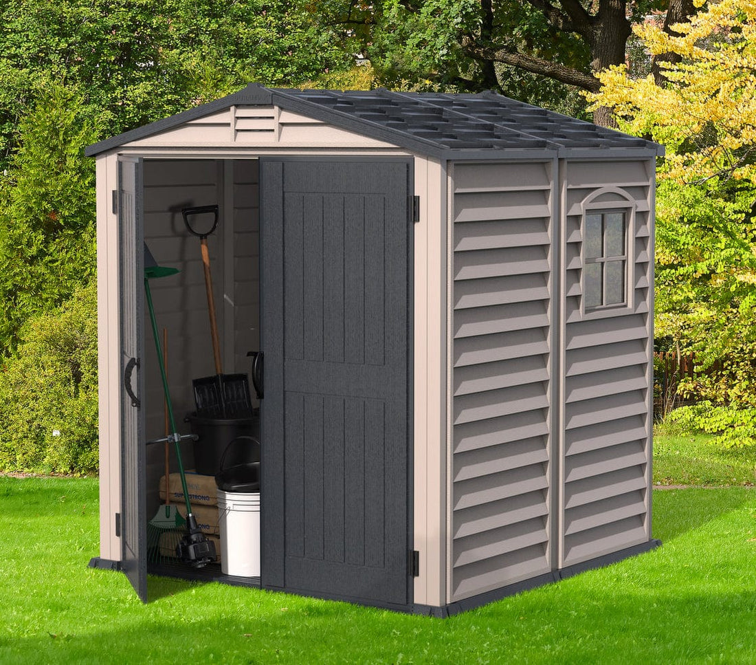 Duramax 6x6 StoreMate Plus Vinyl Shed w/floor - 30425