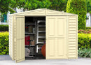 Duramax Duramate 8x5.3 Vinyl Shed w/ Foundation - 00184 00184