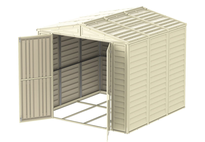 Duramax Duramate 8x8 Vinyl Shed w/ Foundation 00384