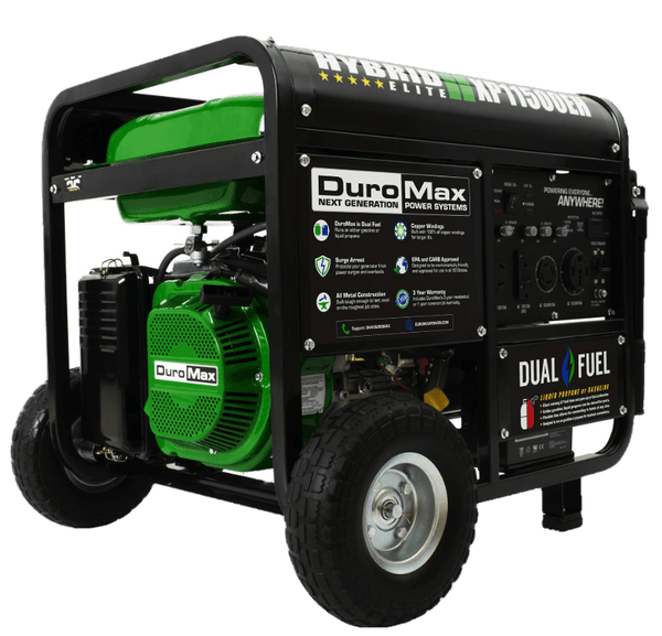 DuroMax XP11500EH 9000W/11500W Dual Fuel Electric Start Generator New XP11500EH