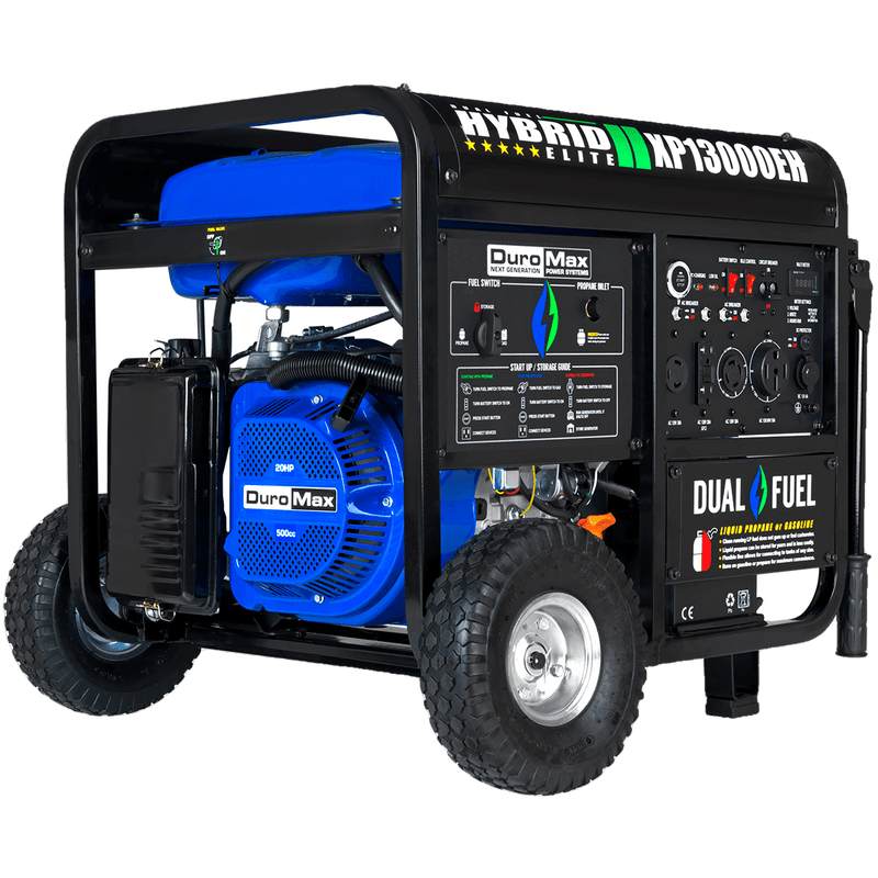 DuroMax XP13000EH 10500W/13000W Electric Start Dual Fuel Generator New XP13000EH