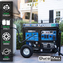 DuroMax XP13000HX 10500W/13000W Dual Fuel CO Alert Electric Start Generator New XP13000HX