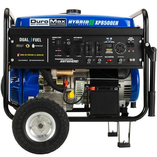 DuroMax XP8500EH 7000W/8500W Gas Dual Fuel Electric Start Generator New XP8500EH