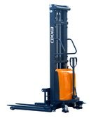 EKKO EA15D Semi-Electric Straddle Stacker 3300lbs. Cap., 138" Height EA15D