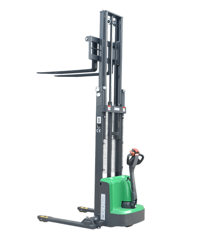 EKKO EB13E-145Li Full Powered Straddle Stacker 2800 lb Cap., 145" Height EB13E-145LI