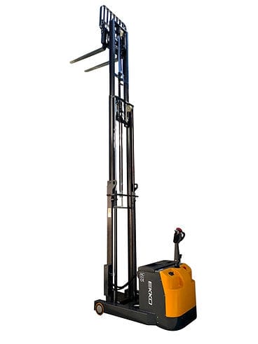 EKKO EH15TH Moving Mast Walkie Reach Truck 3300 lb Cap., 216" Height EH15TH