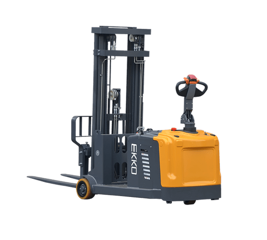 EKKO EK13S-177 Fully Powered Counterbalanced Walkie Stacker SIDE-SHIFT