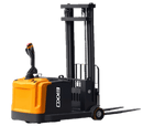 EKKO EK14-130 Fully Powered Counterbalanced Walkie Stacker 3300 lb Cap., 130" Height EK14-130
