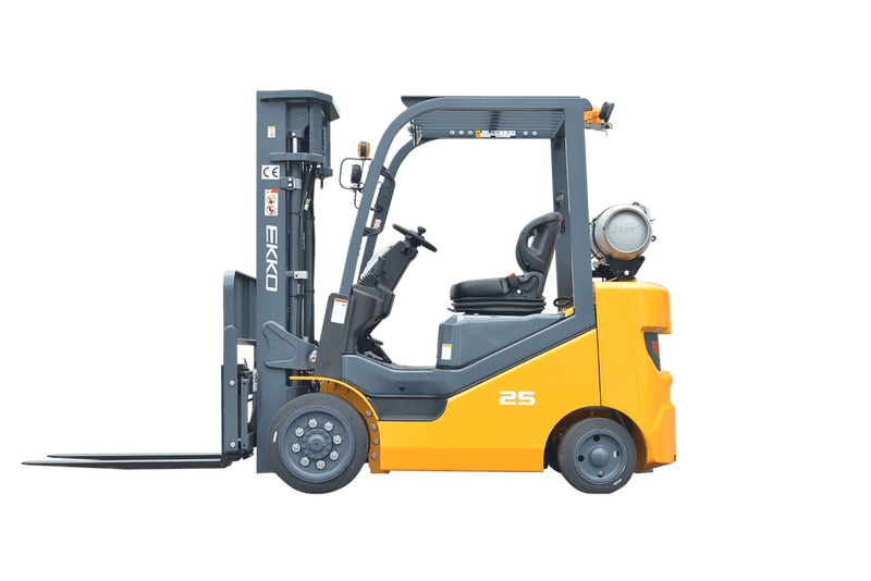 EKKO EK25CLP Forklift with Cushion (LPG) 5000 lbs EK25LP