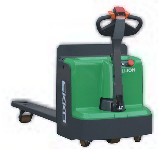 EKKO EP18LI Lithium Iron Walkie Pallet Jack 4000 lb Capacity EP18LI