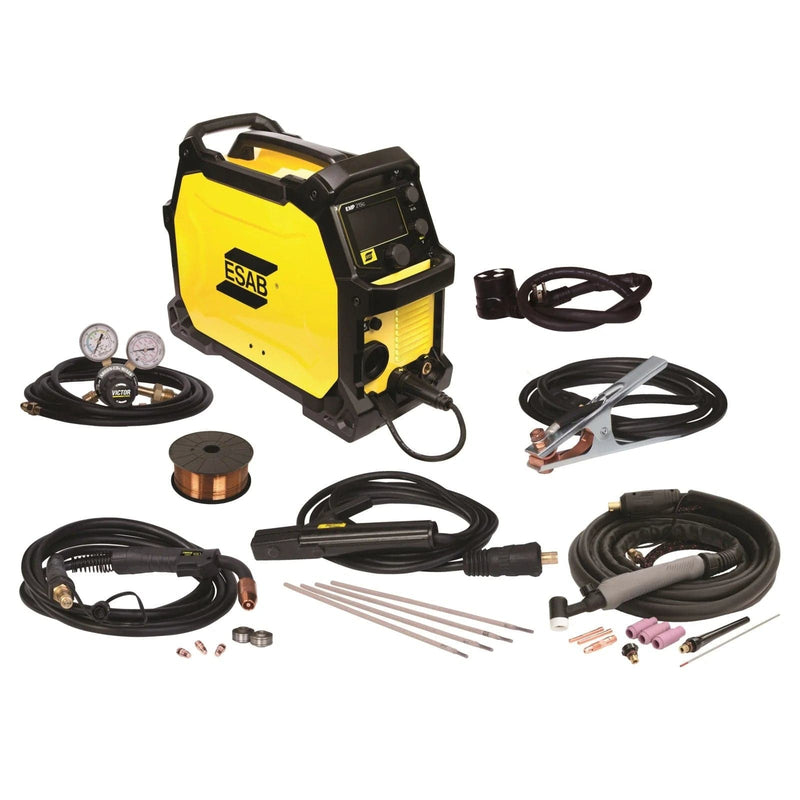 ESAB Rebel EMP 215ic MIG/Stick/TIG Welder with Foot Control (0558102240) ESB0558102240_W4014450