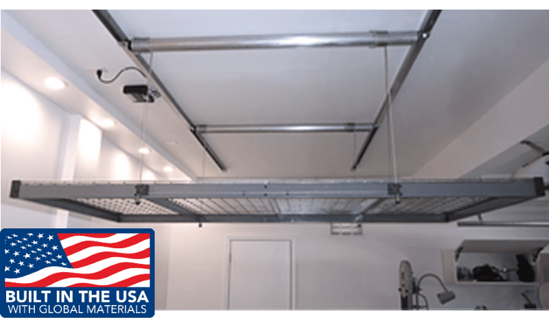 Garage Storage Lift 400 lbs w/ Remote - Auxx-Lift 1400