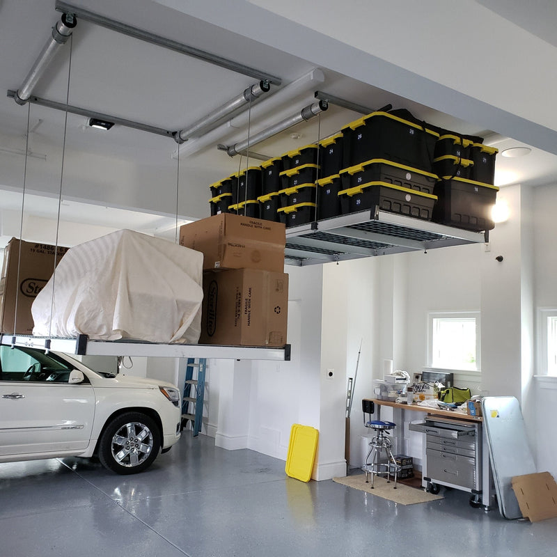 Garage Storage Lift 600 lbs w/ Remote - Auxx-Lift 1600