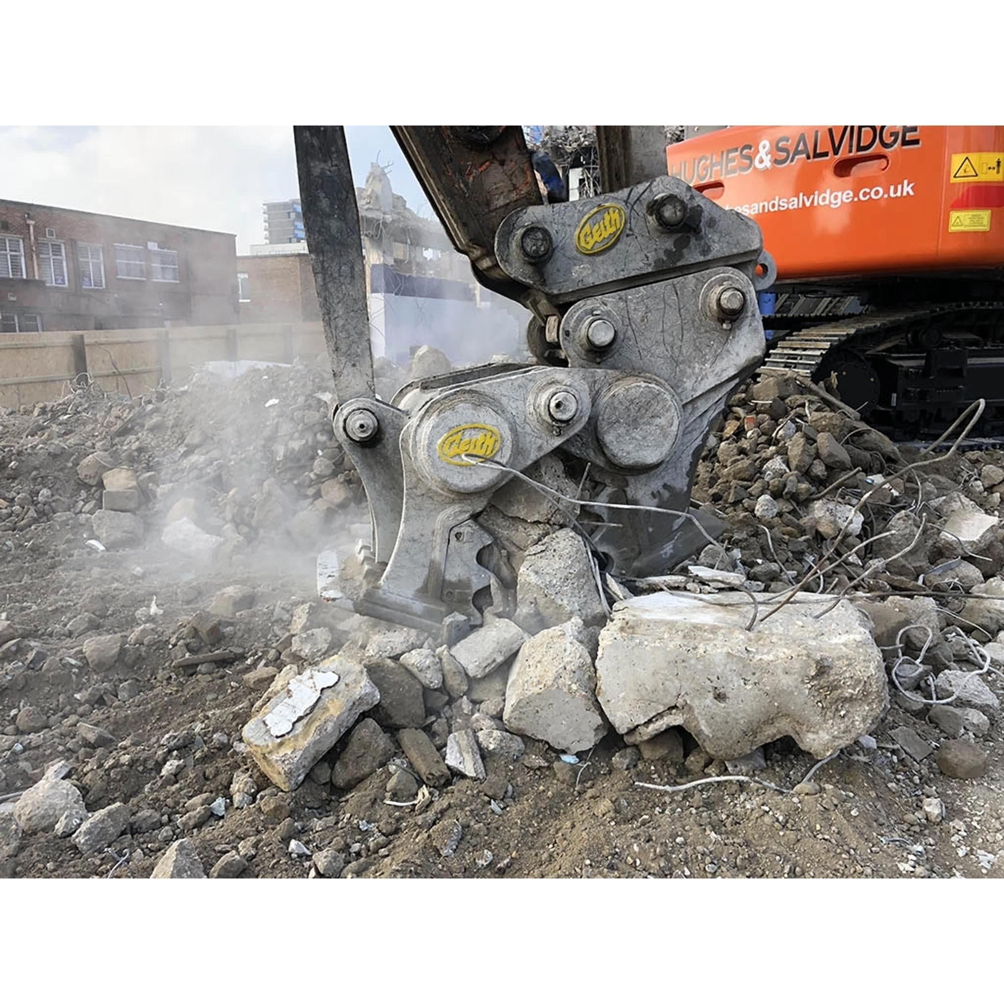 concrete crusher