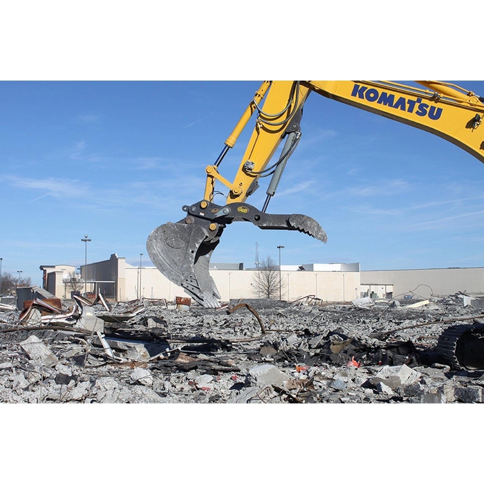 Main Pin Hydraulic Excavator Thumb