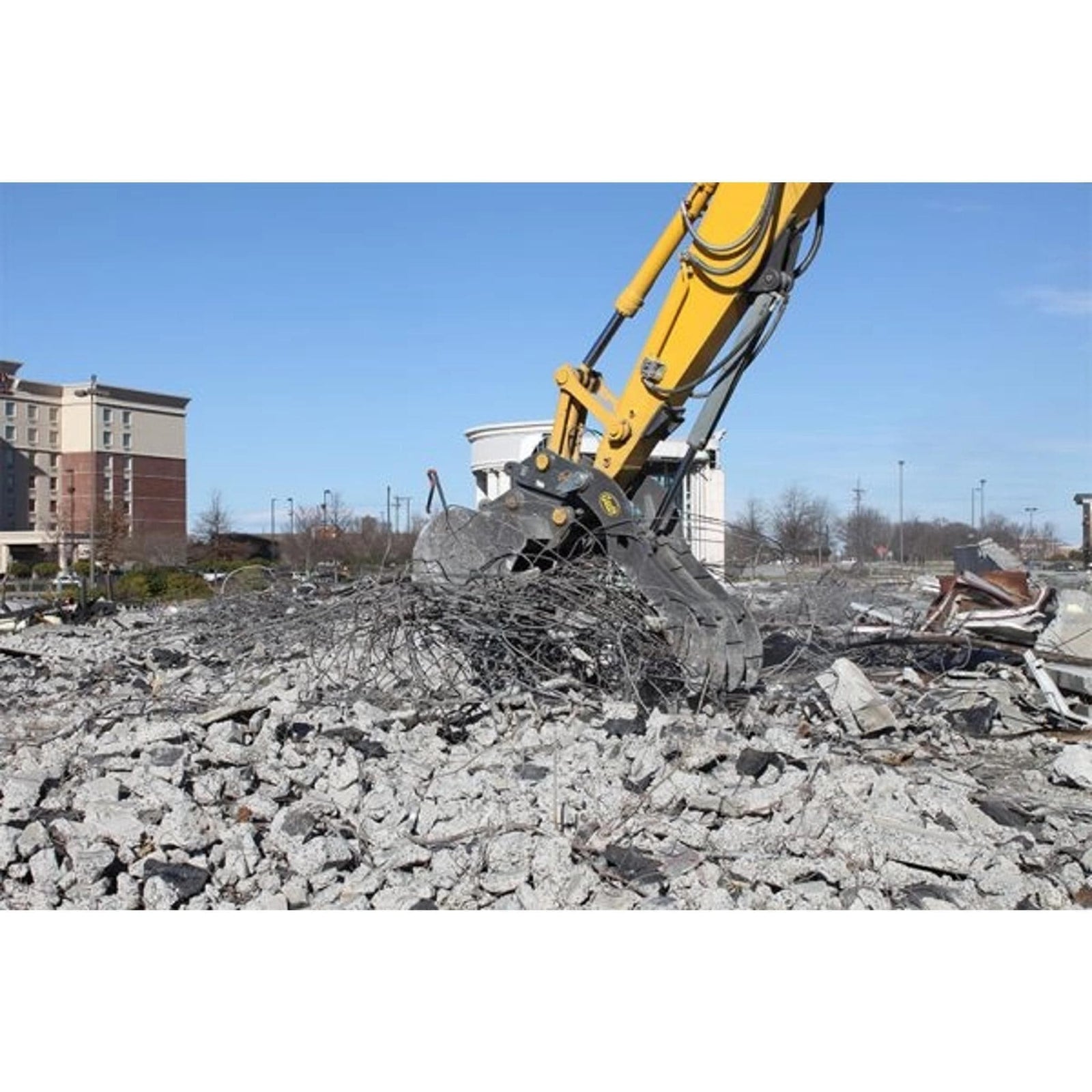 Main Pin Hydraulic Excavator Thumb