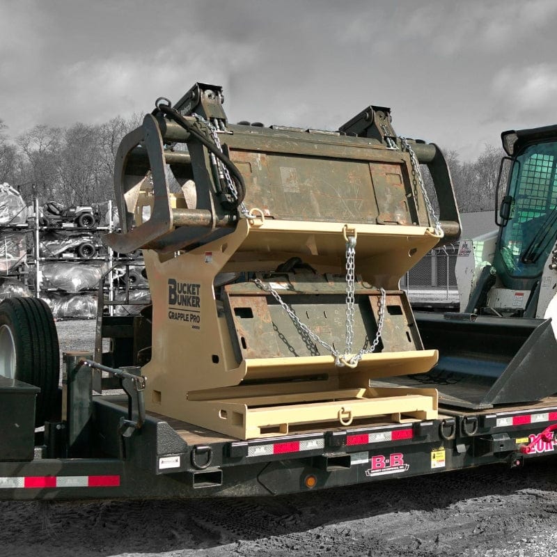 Grapple Pro - Attachment Storage Rack by Bucket Bunker 400200