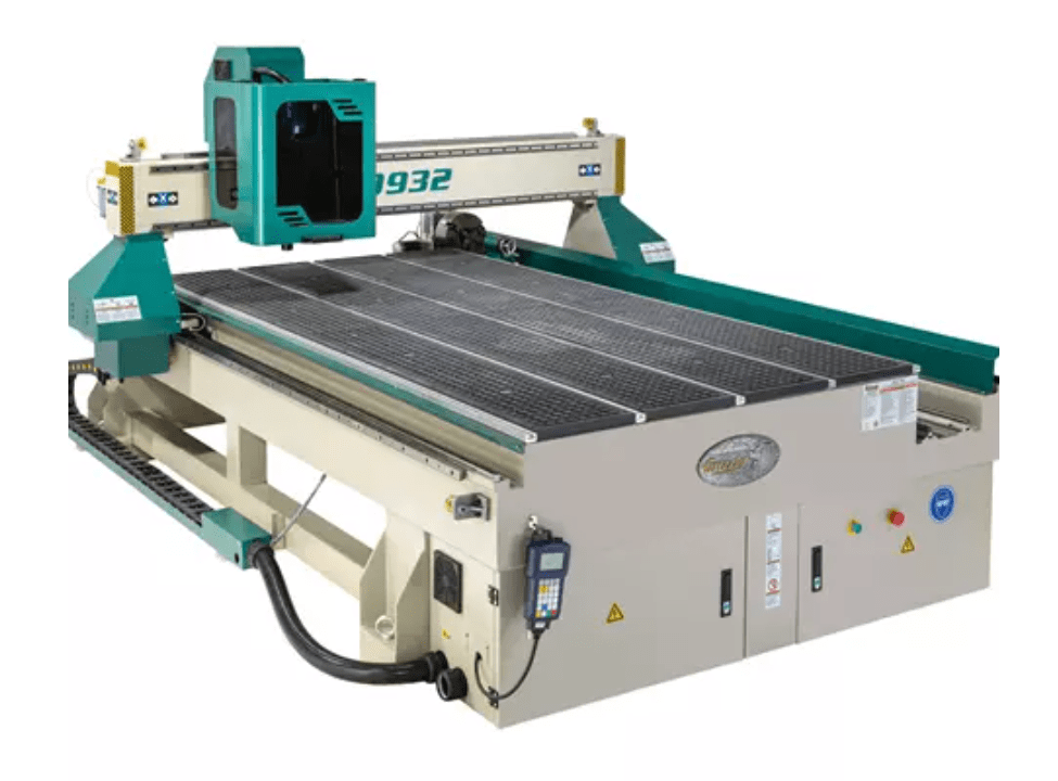 Grizzly G0932 4' x 8' CNC Router With Rotary 4th Axis - Industrial Woo