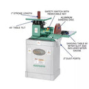 Grizzly Industrial 1 HP Oscillating Spindle / 12" Disc Sander G0529