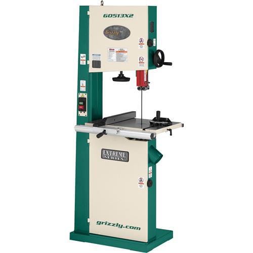 Grizzly Industrial 17" 2 HP Bandsaw w/ Cast-Iron Trunnion G0513X2