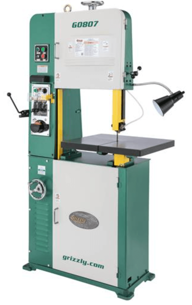 Grizzly Industrial 18" 2 HP Variable-Speed Vertical Metal-Cutting Bandsaw G0807