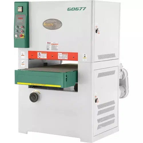 Grizzly Industrial 24" 15 HP 3-Phase Planer/Wide-Belt Sander G0677