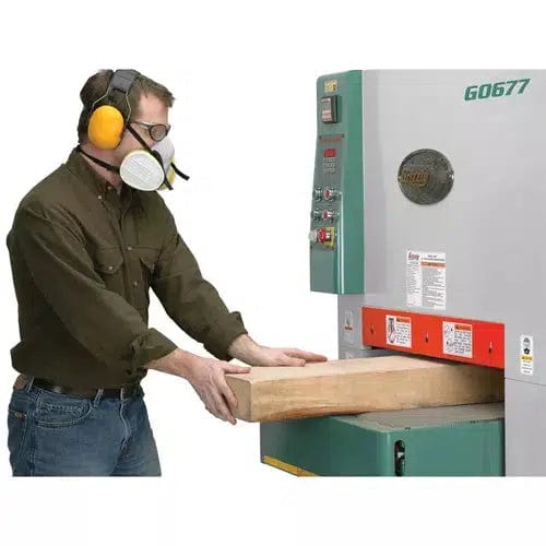 Grizzly wide belt clearance sander